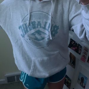 Billabong Cream/ White colored hoodie